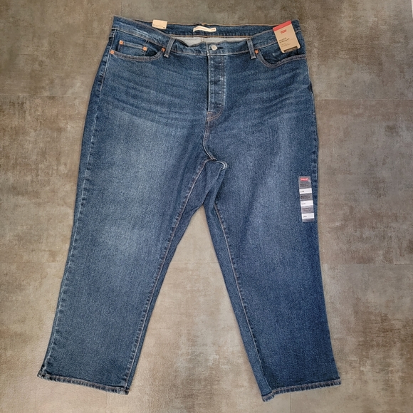 Levi's Wedgie Straight Denim Jeans, Women's, Size 24, NWT - Picture 3 of 11
